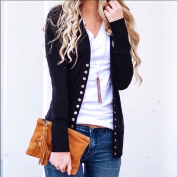 Bellanblue Sweaters - Softest MUST HAVE Cardigan - BLACK